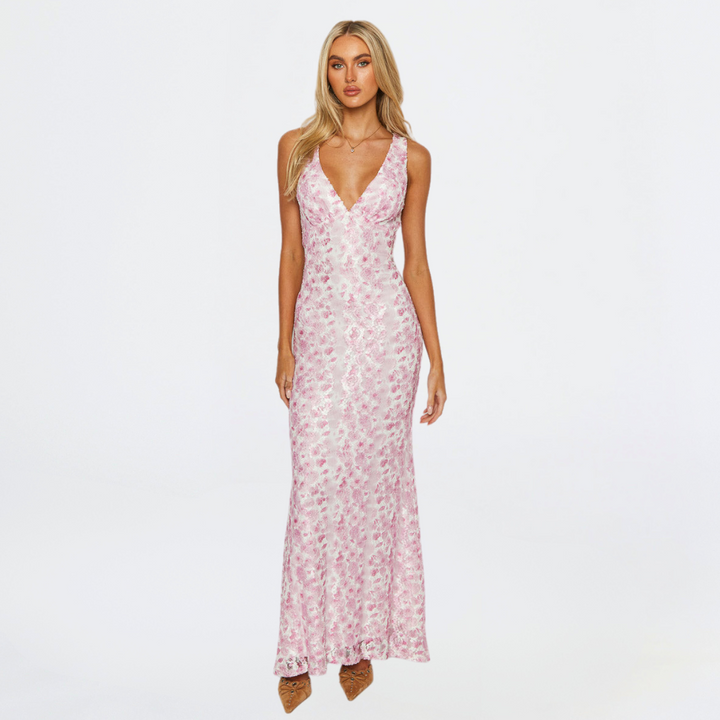 Blair | Women’s Floral Wedding Guest Dress 0