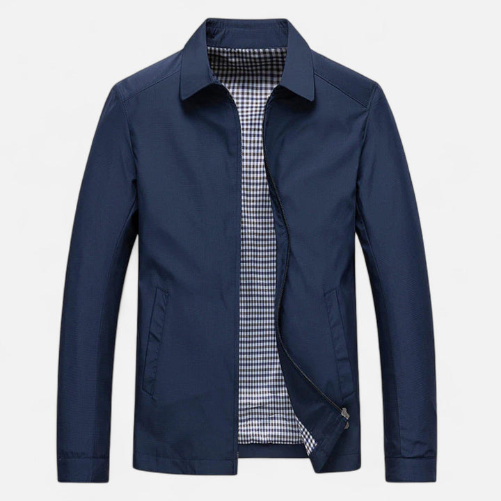 Calvin | Men’s Lightweight Stand-Collar Modern Fit Jacket 0