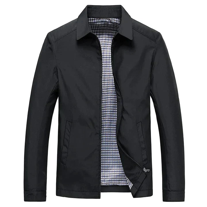 Calvin | Men’s Lightweight Stand-Collar Modern Fit Jacket 2