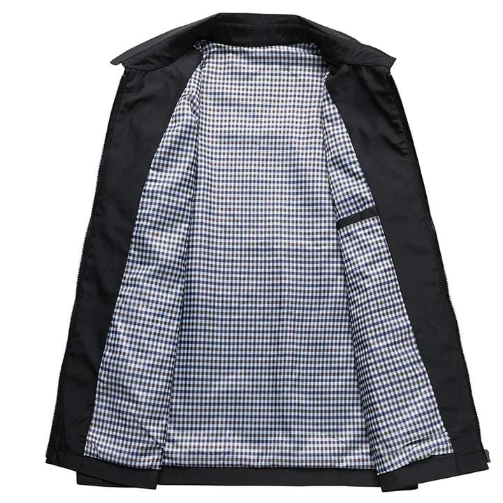 Calvin | Men’s Lightweight Stand-Collar Modern Fit Jacket 4