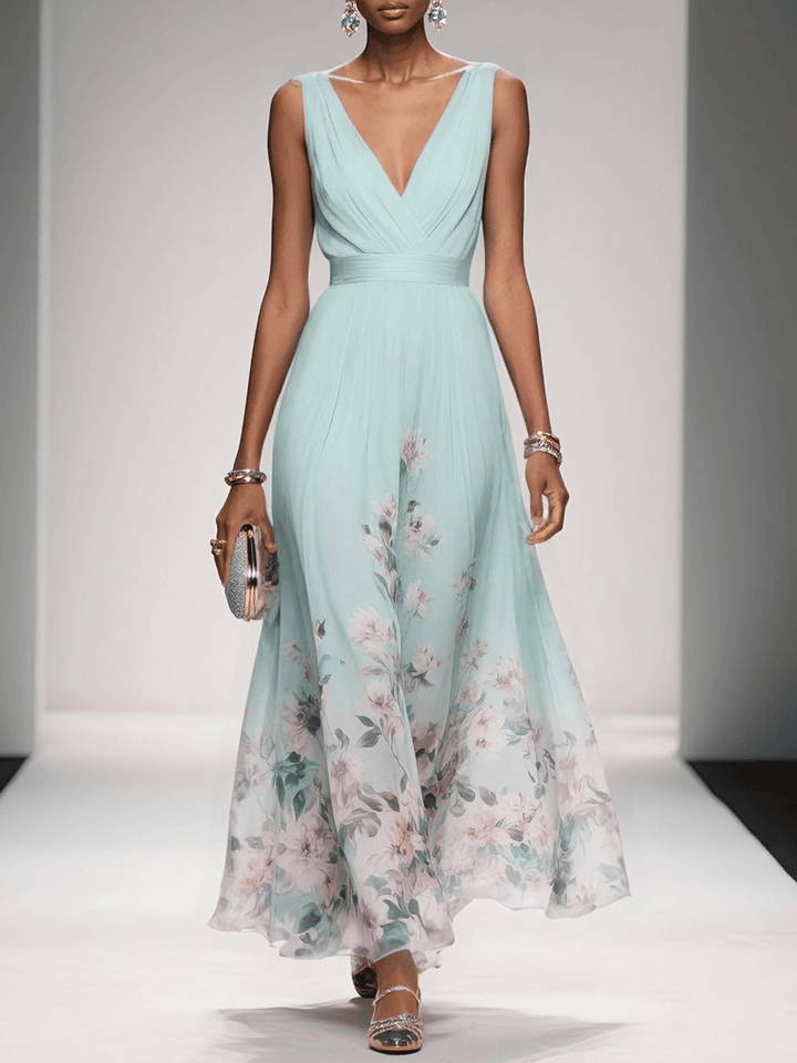 Isabella | Women's Floral Print Wedding Guest Dress 3