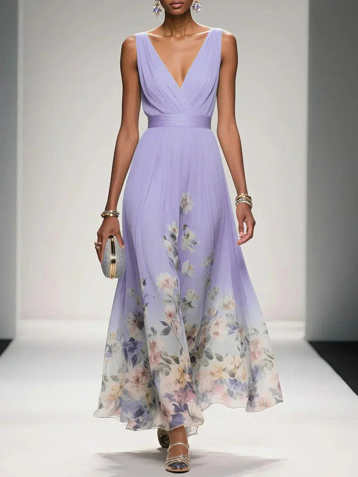 Isabella | Women's Floral Print Wedding Guest Dress 5