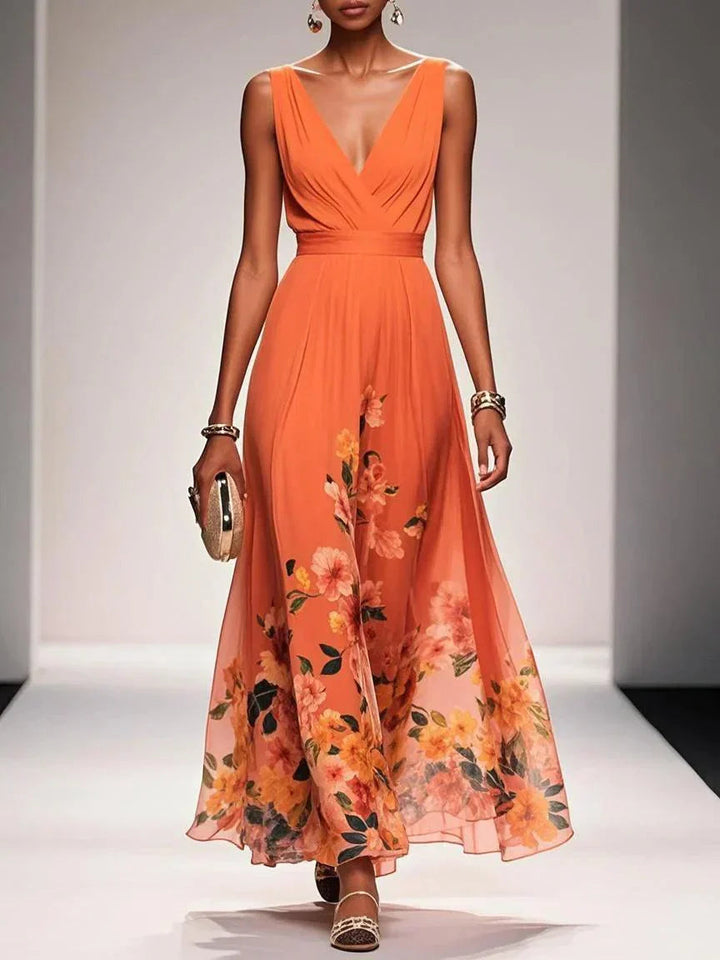 Isabella | Women's Floral Print Wedding Guest Dress 6
