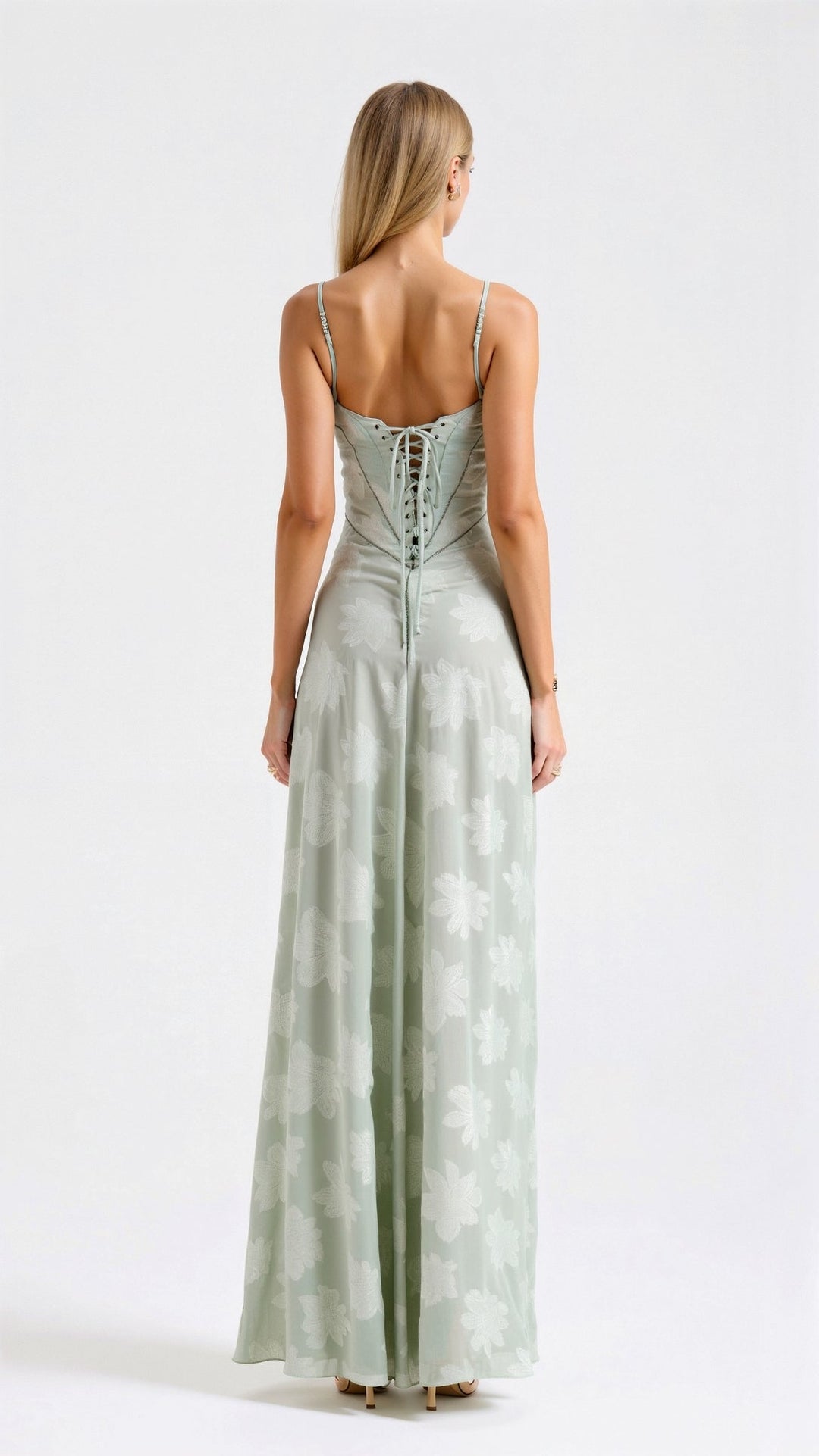 Lauren | Women’s Wedding Guest Dress Bustier Maxi Dress 6